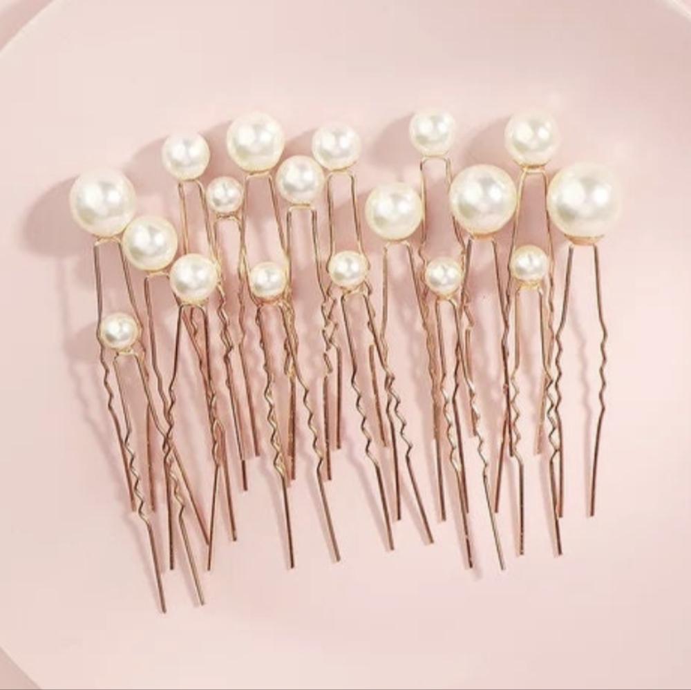 Pearl Hair Pins